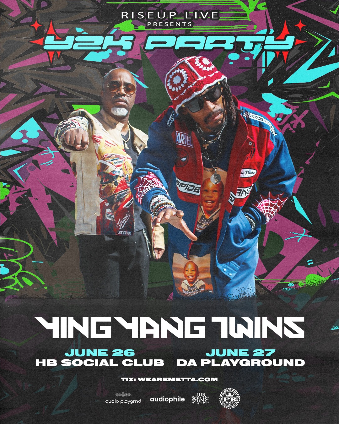 Ying Yang Twins Tour Poster 2026